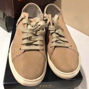 NWOT IN BOX Ralph Lauren Jermain Dark Buck Leather